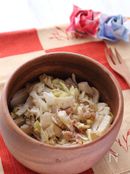 白菜のシャカシャカサラダ【しらすと梅肉さっぱり仕立て】