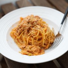 【たった10分だけ!】ラクうま!悪魔のキムチパスタ