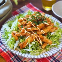 生白菜が甘い!甘酢鶏