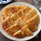 カリカリモチっと食感が最高！えのきチヂミ