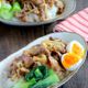豚こま切れ肉で♪簡単美味しい♡フライパンで作るルーロー飯