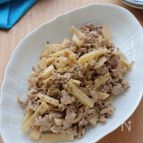 地味だけどくせになる美味しさ！たけのこと豚肉のザーサイ炒め