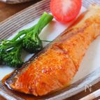 10分で♪鮭の醤油バター照り焼き