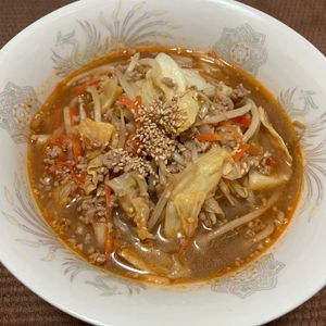 りんごの作ってみた!投稿(野菜たっぷり味噌ラーメン【おうちでお店の味！】)