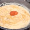 豆乳で作る！濃厚明太クリームパスタの工程4