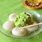 まろやかな甘さのずんだ餅 