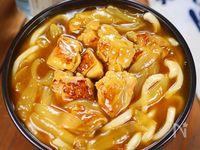 ⭐ほぼココイチ⭐ゴロゴロ煮込みチキンカレーうどん🤩🍜