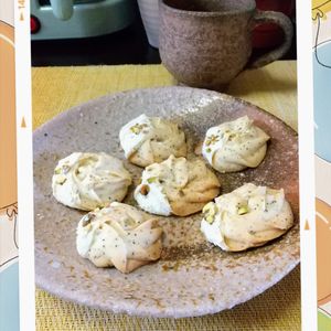 チョロリスの作ってみた!投稿(米粉の絞り出しアールグレイクッキー【バター/小麦不使用】)