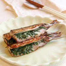 イワシの梅しそ焼き