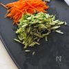 スイートチリソースで生春巻き風サラダ/野菜がたっぷりとれる！の下準備