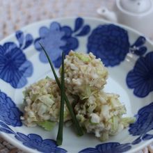 レンジで簡単、キャベツたっぷり鶏団子