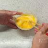 きのことベーコンの濃厚カルボナーラ♪の下準備