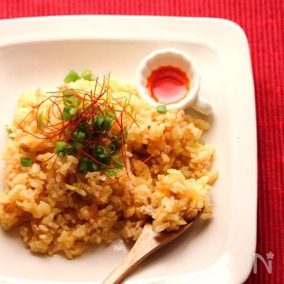簡単★餃子チャーハン♪