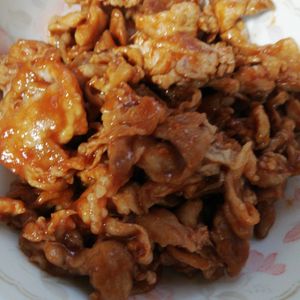 翔ママの作ってみた!投稿(ごはんがすすむ！ポークケチャップ)
