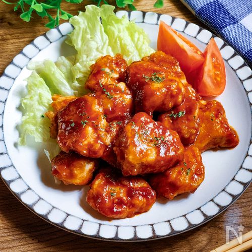 食材1つ!簡単~うまうまバーベキューチキン