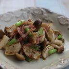 カブのソテー、アンチョビ風味