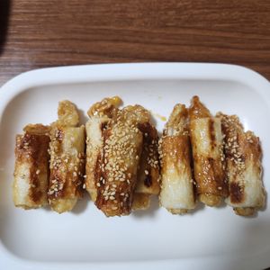とももの作ってみた!投稿(【甘辛えのきちくわ】照りっと甘辛味♡パクパクおつまみおかず)