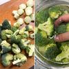 ブロッコリーと厚揚げのキムチ和え【さっぱり副菜】の工程1