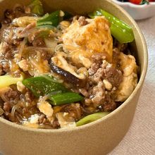 10分で完成!【そぼろすき煮丼】