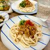 のりのり🐾🎀🤍の作ってみた!投稿(【汁なし担々うどん】練りごま不要♪レンジで完成！辛うま担々♡)
