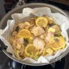 フライパンで＊鱈とキャベツのバタぽん蒸し焼きの工程3