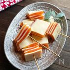 スモークサーモンのミルフィーユ【簡単おつまみ】