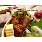 ～ポークジンジャー(作りおき)のお弁当〜
