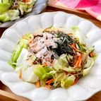 【蕎麦サラダ〜わさび醤油だれ〜】副菜10分★ヘルシーサラダ