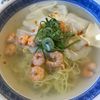 hananekoの作ってみた!投稿(5分で完成!超簡単で超美味しい♡包まない海老ワンタン麺)