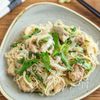うま味たっぷり♡さば缶とねぎのそうめんチャンプルー