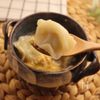 【業務スーパー】もちもち皮が絶品!豚肉水餃子の玉子スープ