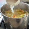 寒い日にぽかぽか♪【白菜そぼろ春雨スープ】の工程5