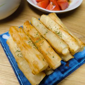 もんぶらん°・*:.。.☆の作ってみた!投稿(新感覚おつまみ♡長芋揚げ♩皮パリパリ！長芋シャキとろ〜)
