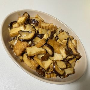 平日の主夫の作ってみた!投稿(厚揚げとたっぷりきのこの照り焼き【#作り置き#お弁当】)