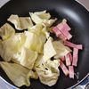 バジル香る~濃厚ガーリック焼きそばの工程2