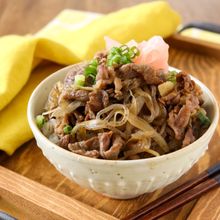 かさまし♪具だくさん牛丼
