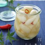 塩漬けなし＊簡単らっきょうの甘酢漬け