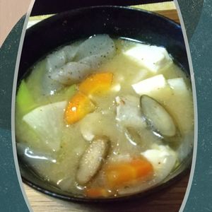 チョロリスの作ってみた!投稿(【我が家の豚汁】旨い!旨すぎる!!と大絶賛♪男子におすすめ♡)