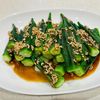 トムの作ってみた!投稿(☆止まらない！！無限オクラ☆5分で作る爆速おつまみ)