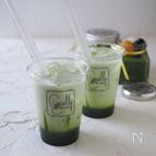 カフェ風！濃厚 抹茶ラテ