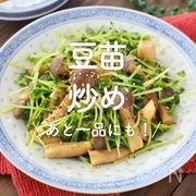 「豆苗の炒め物」30選｜あと一品にも◎！