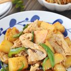 調味料1つ！ホクホク美味♡新じゃがと豚肉の焼肉のタレ炒め