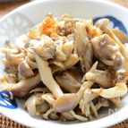 レンジで簡単【しめじ＆舞茸の生姜和え】食物繊維たっぷり副菜！