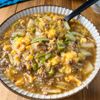 【白菜とひき肉のとろたまあんかけ】男子喜ぶ/丼にも♡︎