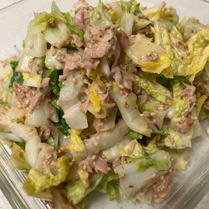 ミントミントの作ってみた!投稿(【白菜とツナの和風サラダ】子供爆食レシピ♡︎)