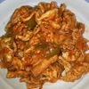 ハチそば粉の作ってみた!投稿(5分で完成!超美味*豚肉のケチャップ炒め)