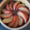 甘煮はレンジで!混ぜるだけ【米粉りんごショコラケーキ】の工程5