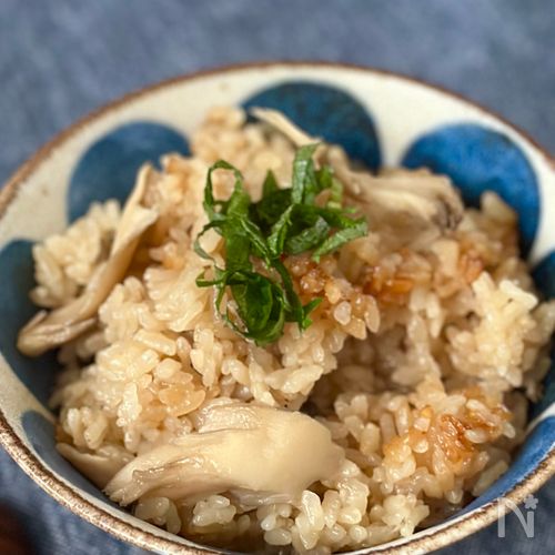 【身体が温まる】舞茸と生姜の炊き込みご飯
