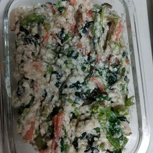 とまっちょ嫁の作ってみた!投稿(茹でて和えるだけ10分♪ 【ほうれん草のミネラル白和え】)