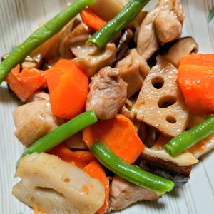 RINAの作ってみた!投稿(中華風♪【鶏れんこんのうま煮】)